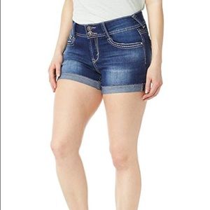 Juniors Luscious Curvy Shorty Shorts